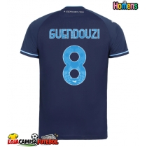 Camisa de Futebol Lazio Matteo Guendouzi #8 Equipamento Alternativo 2025-26 Manga Curta